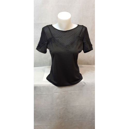 Top Noir Femme Jus D'orange Paris Taille 40