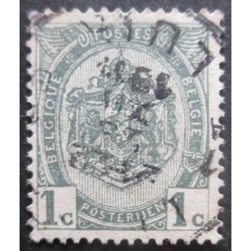 Belgique N°81 Armoirie Oblitéré