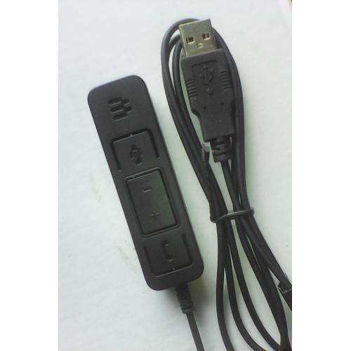 Sennheiser USB-CC x5 MS EUL – Câble de casque – USB (M) vers mini jack femelle