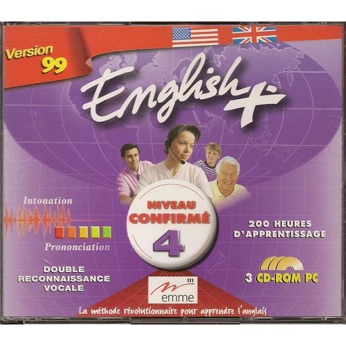 English + 4 : Confirmé (3cd, Dont 1 De Révision Générale) Pc