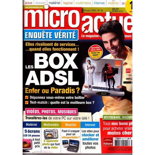 Micro Actuel  N° 38 : Les Box Adsl, Enfer Ou Paradis ?