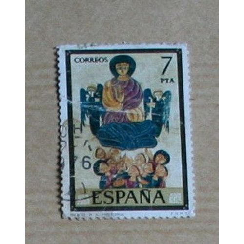 Timbre  Oblitéré Espagne