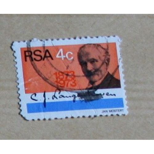 Timbre  Oblitéré Rsa, Afrique Du Sud