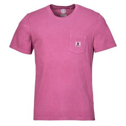 T-Shirt Element Basic Pocket Pigment Ss Rose