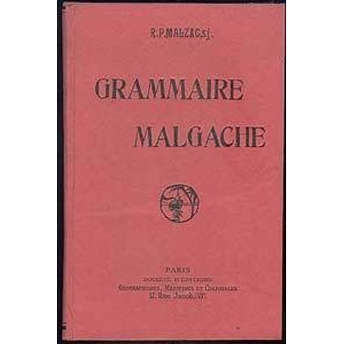 Grammaire Malgache