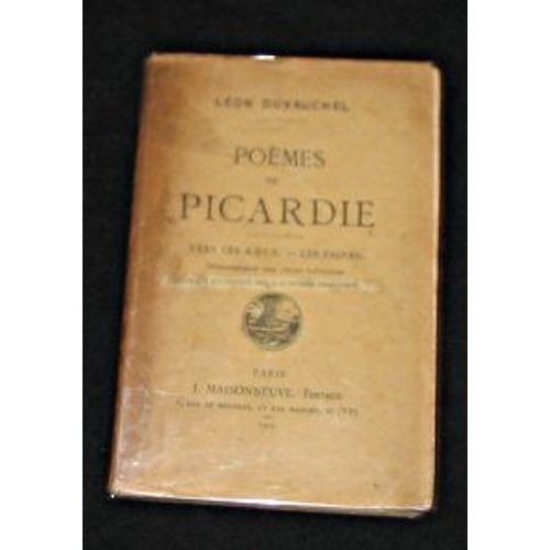 Poèmes De Picardie, Vers Les Aïeux, Les Faines