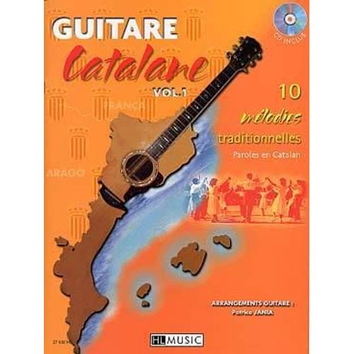 Guitare Catalane Vol 1 ( + 1 Cd) - Guitare Solfège Et Tablatures