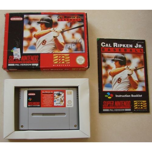 Cal Ripken Jr. Baseball Super Nintendo