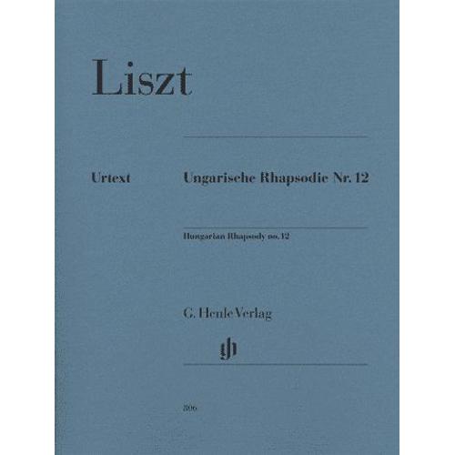 Liszt : Rapsodie Hongroise N° 12 - Piano - Édition Henle