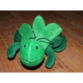 DOUDOU PELUCHE INSECTE SAUTERELLE CRIQUET VERT GIPSY 25 cms Rakuten