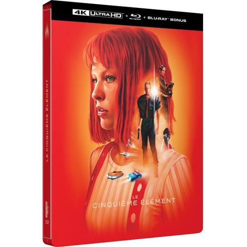 Le Cinquième Elément - 4k Ultra Hd + Blu-Ray + Blu-Ray Bonus - Édition Boîtier Steelbook