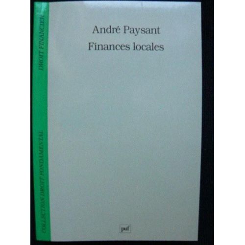 Finances Locales