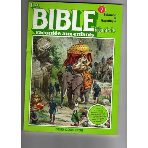 La  Bible Illustrée Racontée Aux Enfants, N°7.