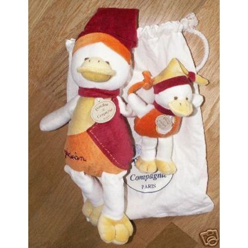 Doudou Gedeon Et Son Bébé De "Doudou Et Cie" ****