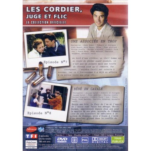 Les Cordier, Juge Et Flic - La Collection Officielle  N°4 - Saison 1, Episodes 7 Et 8 : Une Associée En Trop, Bébé En Cavale