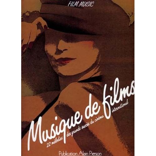 Musique De Films (22 Mélodies) - Chant + Piano + Accords - Pierson