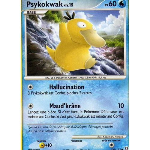 Psykokwak Niv 15 60 Pv 100/132 Diamant Et Perle Merveilles Secretes