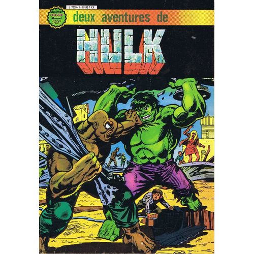 Album Relié / Recueil : Deux Aventures De Hulk # 1 ( " Hulk Contre L'homme-Loup " - " Le Maillon Manquant " : La Première Apparition De Wolverine )