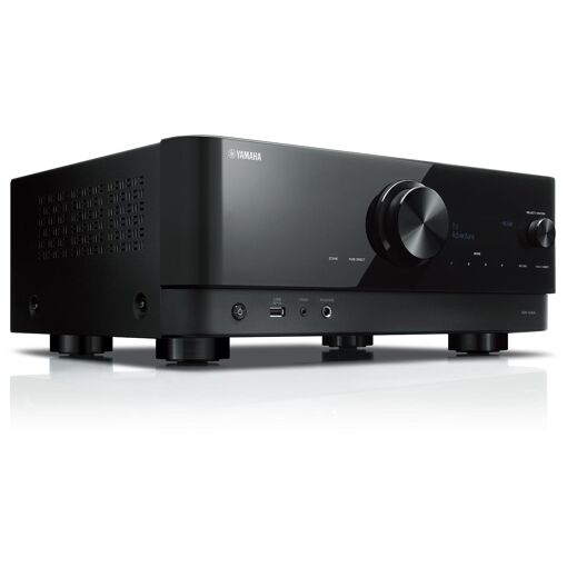 YAMAHA MusicCast RX-V4A Ampli Home Cinema - Noir