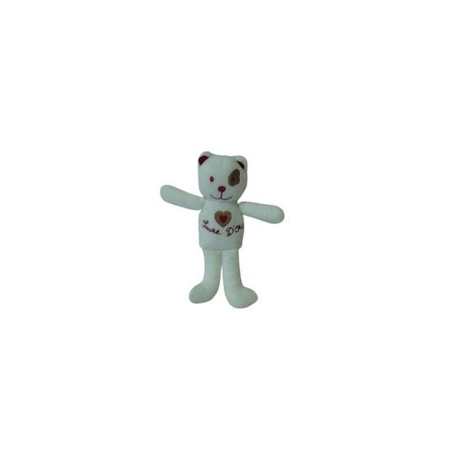 Doudou Peluche Ours Grelot 18 Cm Cn Sucre D'orge