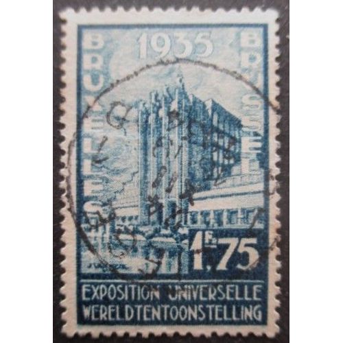 Belgique N°389 Oblitéré