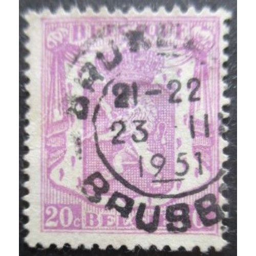 Belgique N°422 Armoirie Oblitéré