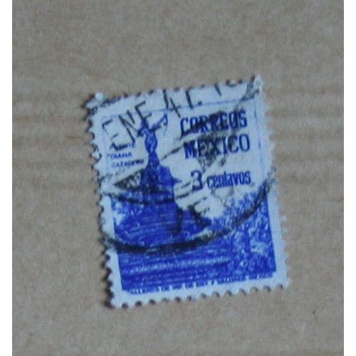 Timbre  Oblitéré Mexique