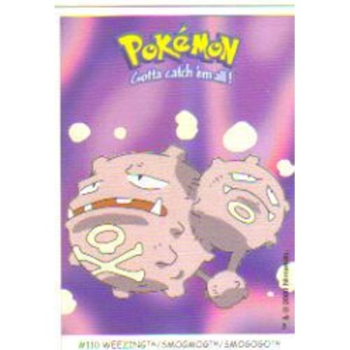 Pokemon #110 Smogogo Stickers
