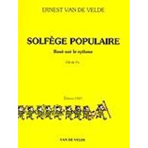 Van De Velde : Solfège Populaire En Clé De Fa