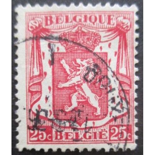 Belgique N°423 Armoirie Oblitéré