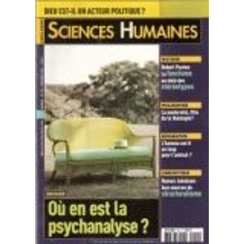 Sciences Humaines Editions  N° 155 : Ou En Est La Psychanalyse