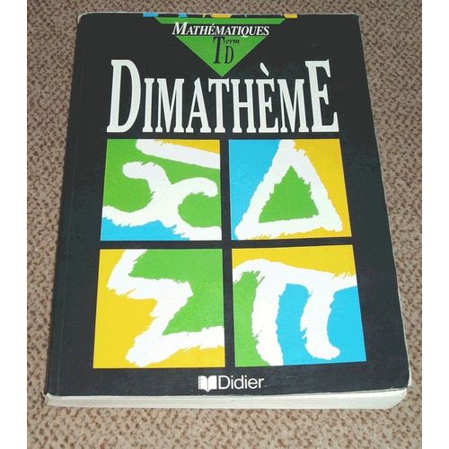 Mathématiques, Term D