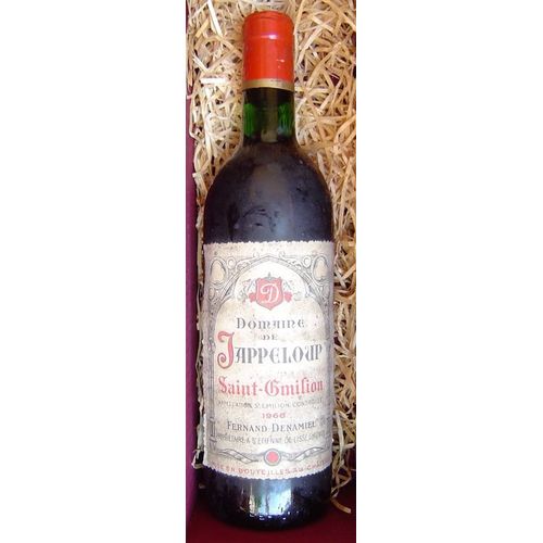 Domaine De Jappeloup Saint Emilion 1966 Fernand Denamiel