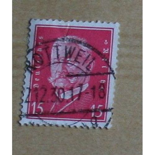 Timbre  Oblitéré Allemagne