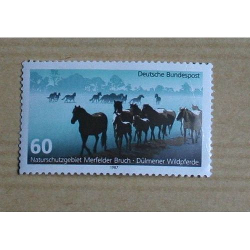 Timbre  Allemagne, Chevaux