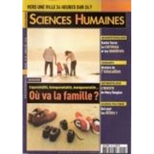 Sciences Humaines Editions  N° 156 : Ou Va La Famille