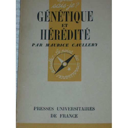 Génétique De L'hérédité