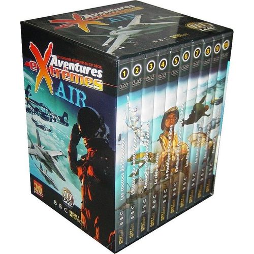 Aventures Extrêmes - Air - Les Grandes Aventures Du Xxème Siècle  - 10 Dvd