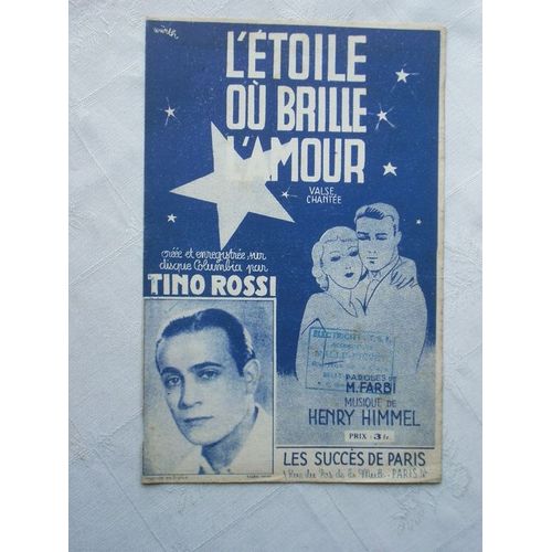 L' Etoile Ou Brille L' Amour Tino Rossi