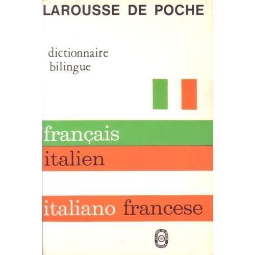 Larousse De Poche Français Italien Italiano Francese