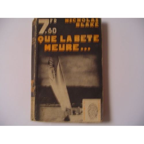 Que La Bête Meure ( Thez Beast Must Die ).