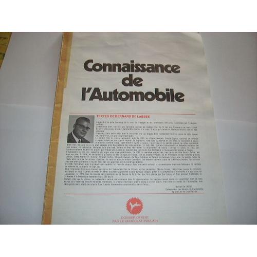 Connaissance Poulain  N° 00 : Connaissance De L Automobile