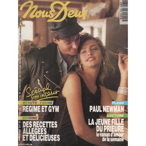 Nous Deux  N° 2233 : 04-1990 Regine/Paul Newman