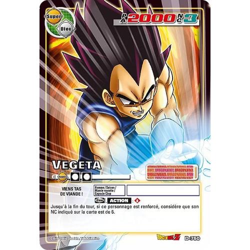 Vegeta D-750 Dragon Ball Z Serie 8 Vf