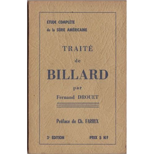 Traite De Billard