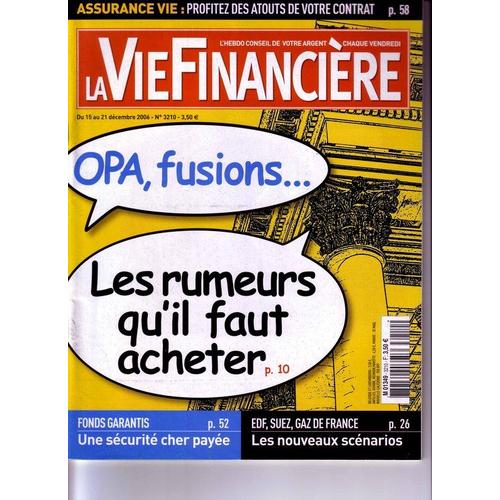 La Vie Financière  N° 3210