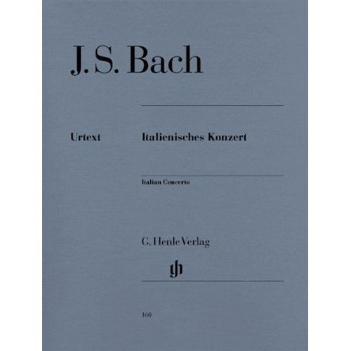 Bach Js : Concerto Italien Bwv 971 - Piano - Henle