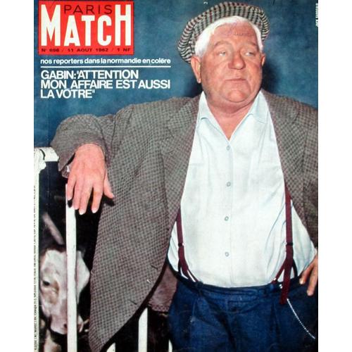 Paris Match  N° 696 : Gabin