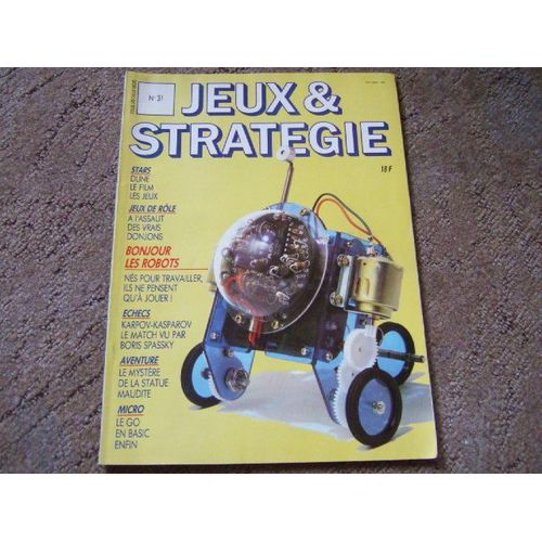 Jeu Et Strategie  N° 31