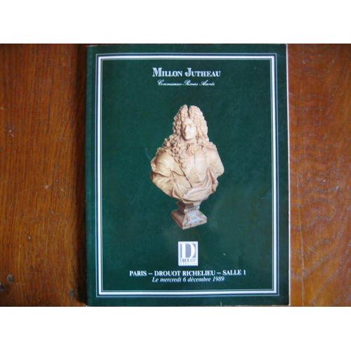 Dessins Et Tableaux Anciens - Faience Et Porcelaine, Objets D'art Et De Bel Ameublement - Haute Epoque Des 17e,18e Et 19e Siecles - 06/12/1989